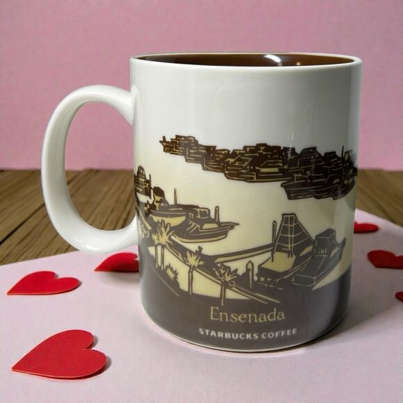 Starbucks Ensenada Mexico 16 Oz Global Icon Mug EUC - Etsy Starbucks Ensenada Mexico Global Icon Mug 16oz City Coffee Cup EUC 2017